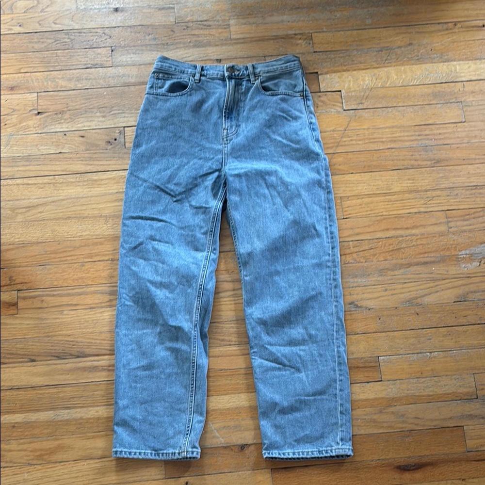 Everlane Blue Straight Jeans Classic Style